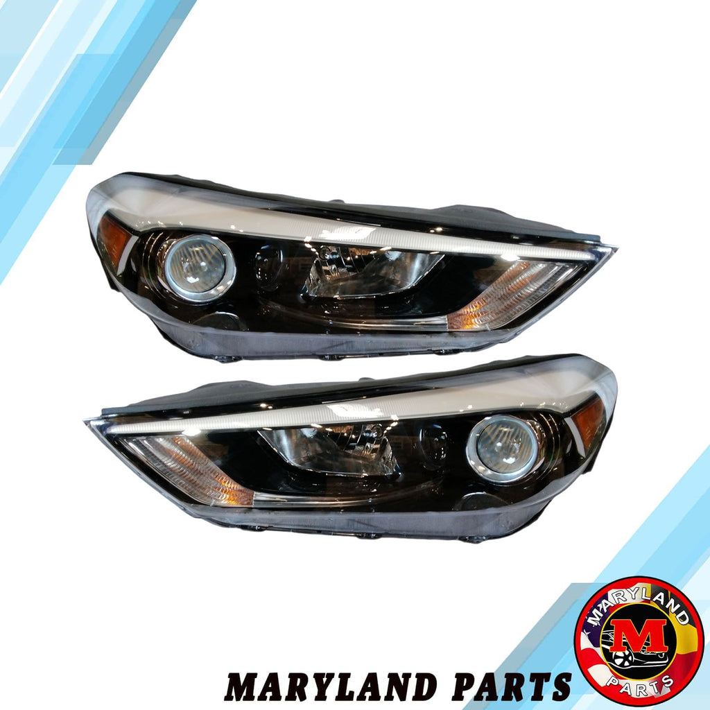 Premium Quality for 2016-2018 Hyundai Tucson LED Headlights Both LH + RH Side