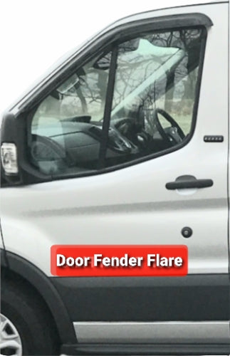 For 2015-2019 Ford Transit Left Door Fender Flare Molding Trim Driver Side LH