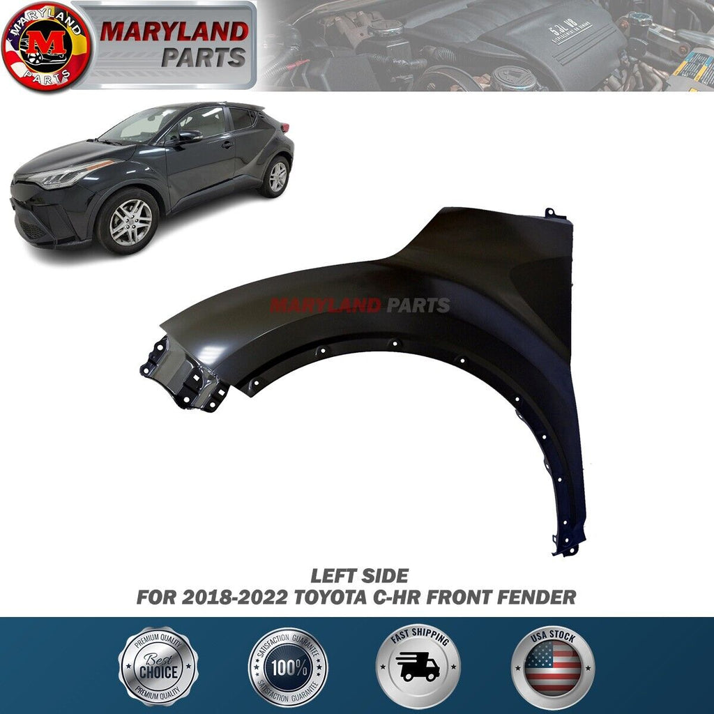 For 2018-2022 Toyota C-HR Left Fender Driver Side LH