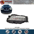 For 2021-2023 Nissan Rogue Left Headlight Chrome Driver Side LH
