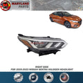 For 2020-2022 Nissan Sentra Right Heaadlight Low Passenger Side RH