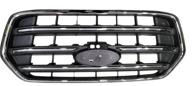 For 2020-2023 Ford Transit Front Upper Bumper with Upper Grille Chrome Surround
