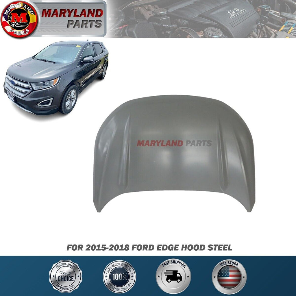For 2015-2018 Ford Edge Hood Steel