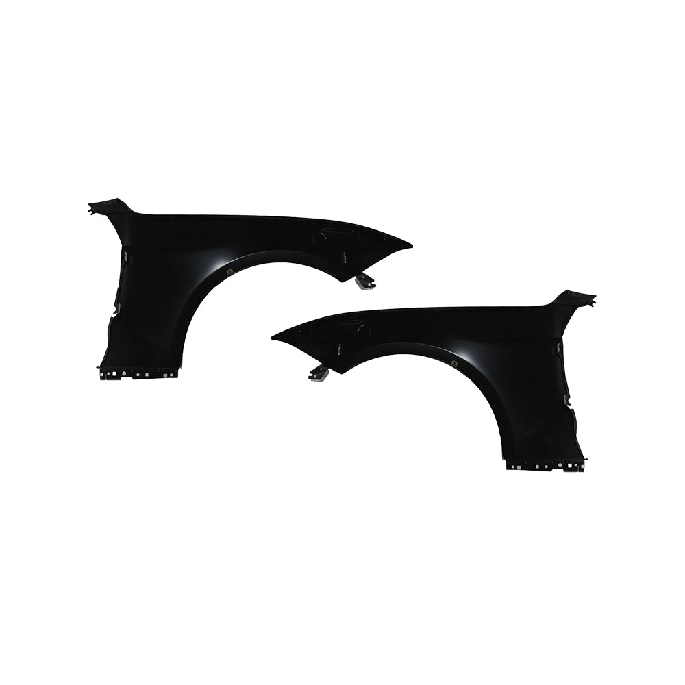 Don't Use For 2015-2017 Ford Mustang Both Left & Right Front Fenders Steel without Hole (EXC 5.0 L)