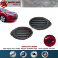 For 2012-2014 Ford Focus Right Left Front Bumper Fog Light Hole Covers Set