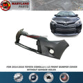 For 2014-2016 Toyota Corolla Front Bumper Cover Assy w/o Sensor Holes L LE CE