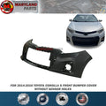 For 2014-2016 Toyota Corolla S Front Bumper Cover Assy w/o Sensor Holes S
