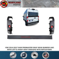 For 2014-2017 RAM Promaster Rear Bumper and Endcaps with Reflectors