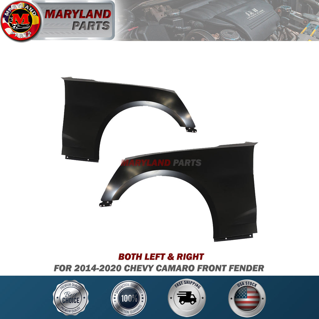 For 2014-2020 Chevy Camaro Front Fenders Both Left & Right