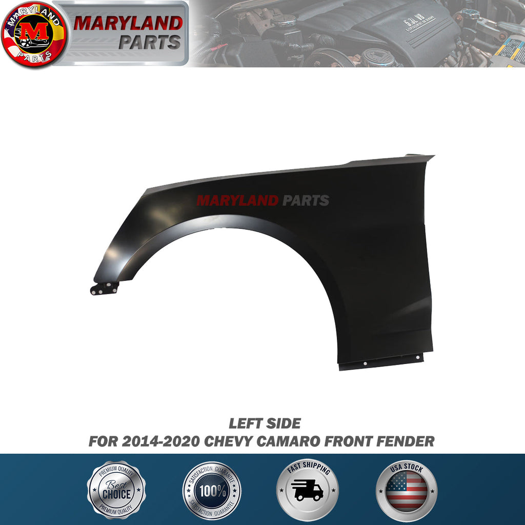 For 2014-2020 Chevy Camaro Left Front Fender Driver Side LH