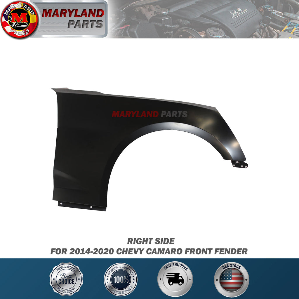 For 2014-2020 Chevy Camaro Right Front Fender Passenger Side RH