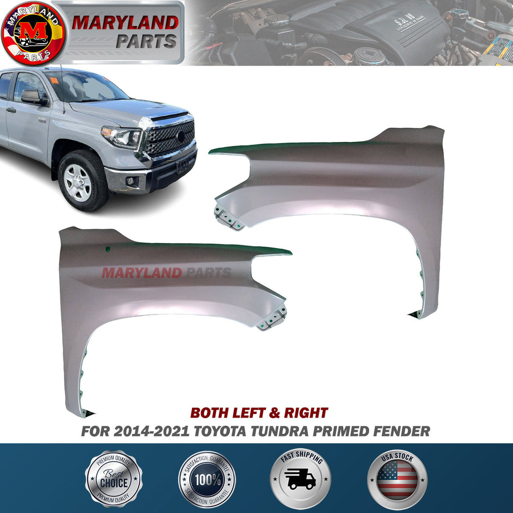 For 2014-2021 Toyota Tundra Both Left & Right Fenders