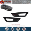 Premium Quality for 2015-2018 Ford Focus Fog Light Bezel Pair LH+RH Side S SE