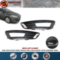 Premium Quality for 2015-2018 Ford Focus Fog Light Trims Set Driver & Passenger Side LH RH Pair