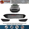 For 2015-2018 Ford Focus Front Bumper Grille with Fog Light Covers