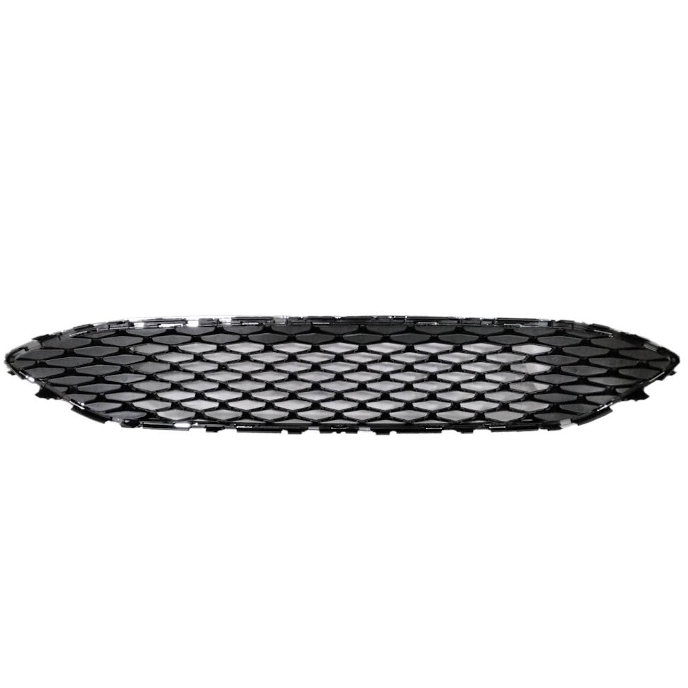 For 2015-2018 Ford Focus Upper Bumper Grille Sports Diamond Pattern Chrome Trim