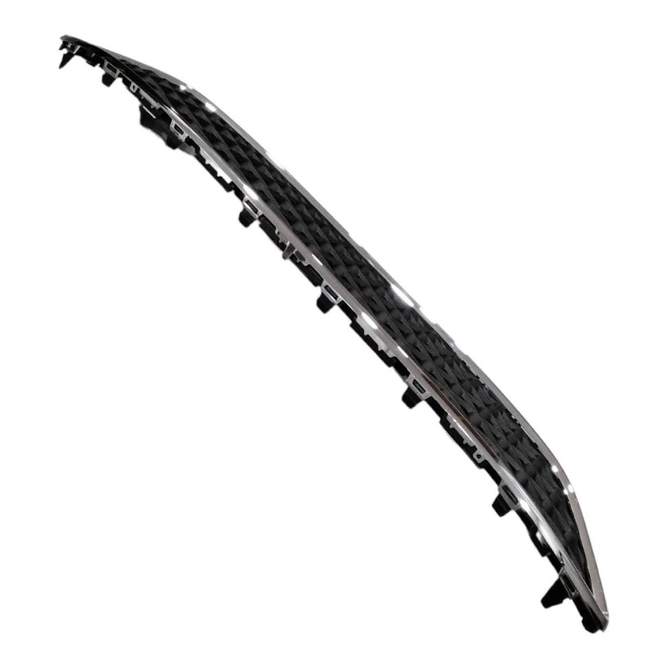 For 2015-2018 Ford Focus Upper Bumper Grille Sports Diamond Pattern Chrome Trim