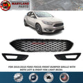 For 2015-2018 Ford Focus Upper Grille with Fog Light Covers