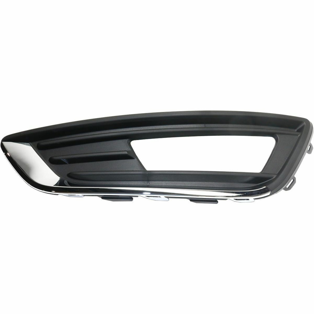 For 2015-2018 Ford Focus Upper Grille with Lower Valance and Fog Light Covers
