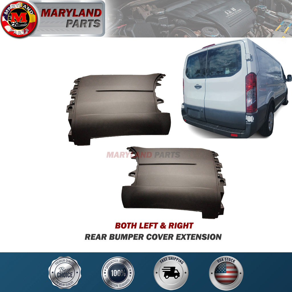 For 2015-2019 Ford Transit Both Left & Right Rear Bumper Cover Extension