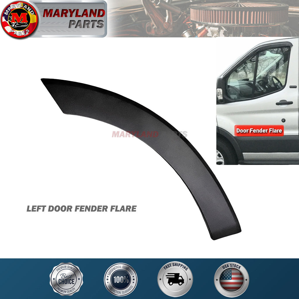 For 2015-2019 Ford Transit Left Door Fender Flare Molding Trim Driver Side LH
