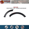 For 2015-2019 Ford Transit Right Side Two Piece Fender Flare for Fender and Door