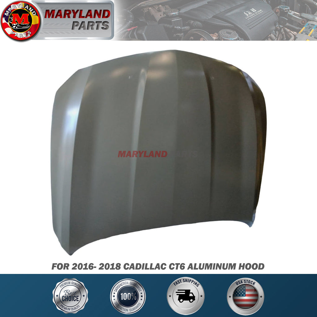 For 2016- 2018 Cadillac CT6 Aluminum Hood