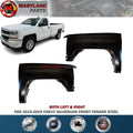 For 2015-2019 Chevy Silverado  Steel  Front Fenders Both Left & Right