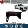 For 2015-2019 Chevy Silverado Steel Front Right Fender Passenger Side RH
