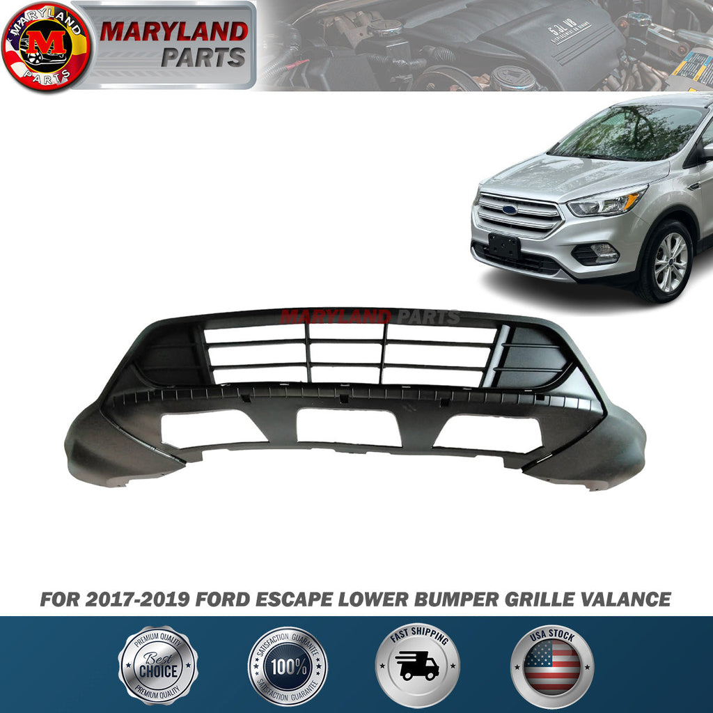 For 2017-2019 Ford Escape Lower Bumper Grille Valance