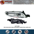 Premium Quality for 2017-2019 Ford Explorer/Fusion LED Fog Lamps Fog Light Left Side