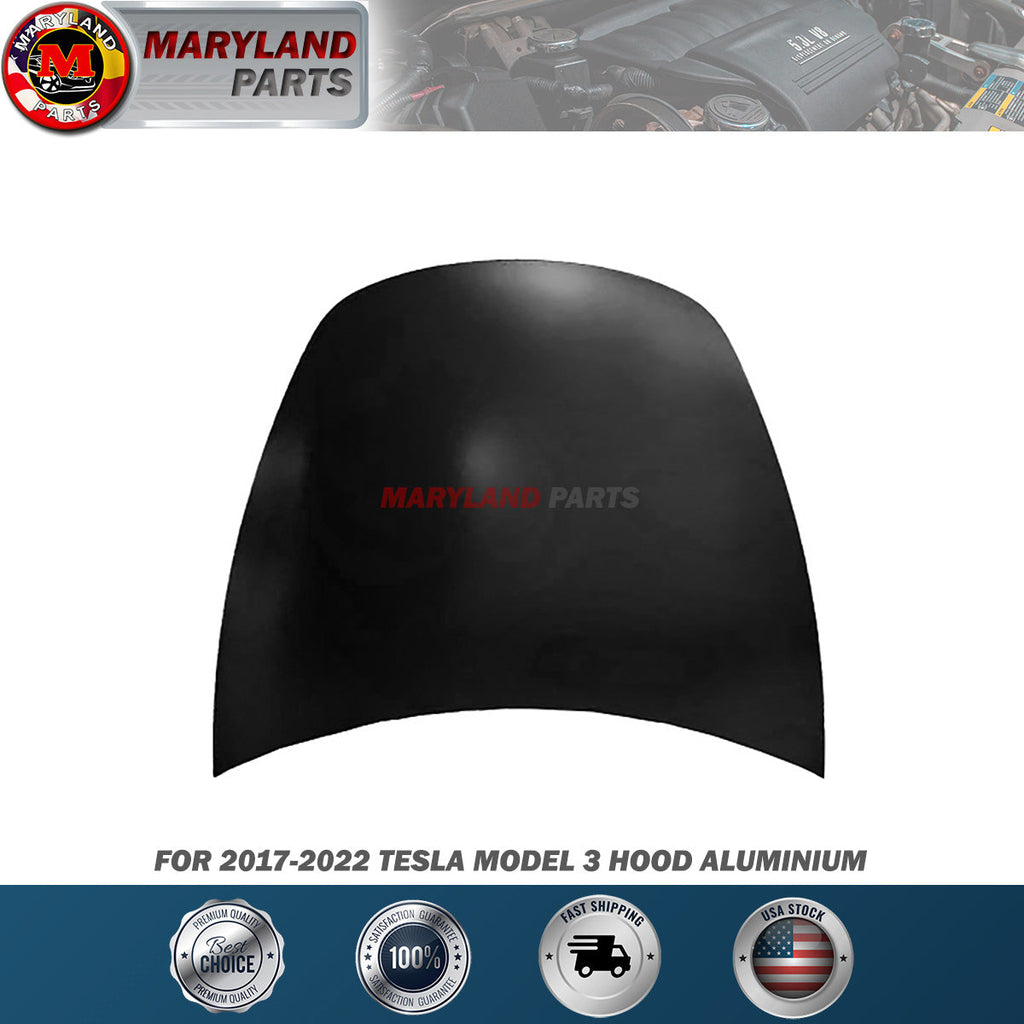 For 2017-2022 Tesla Model 3 Hood Aluminium