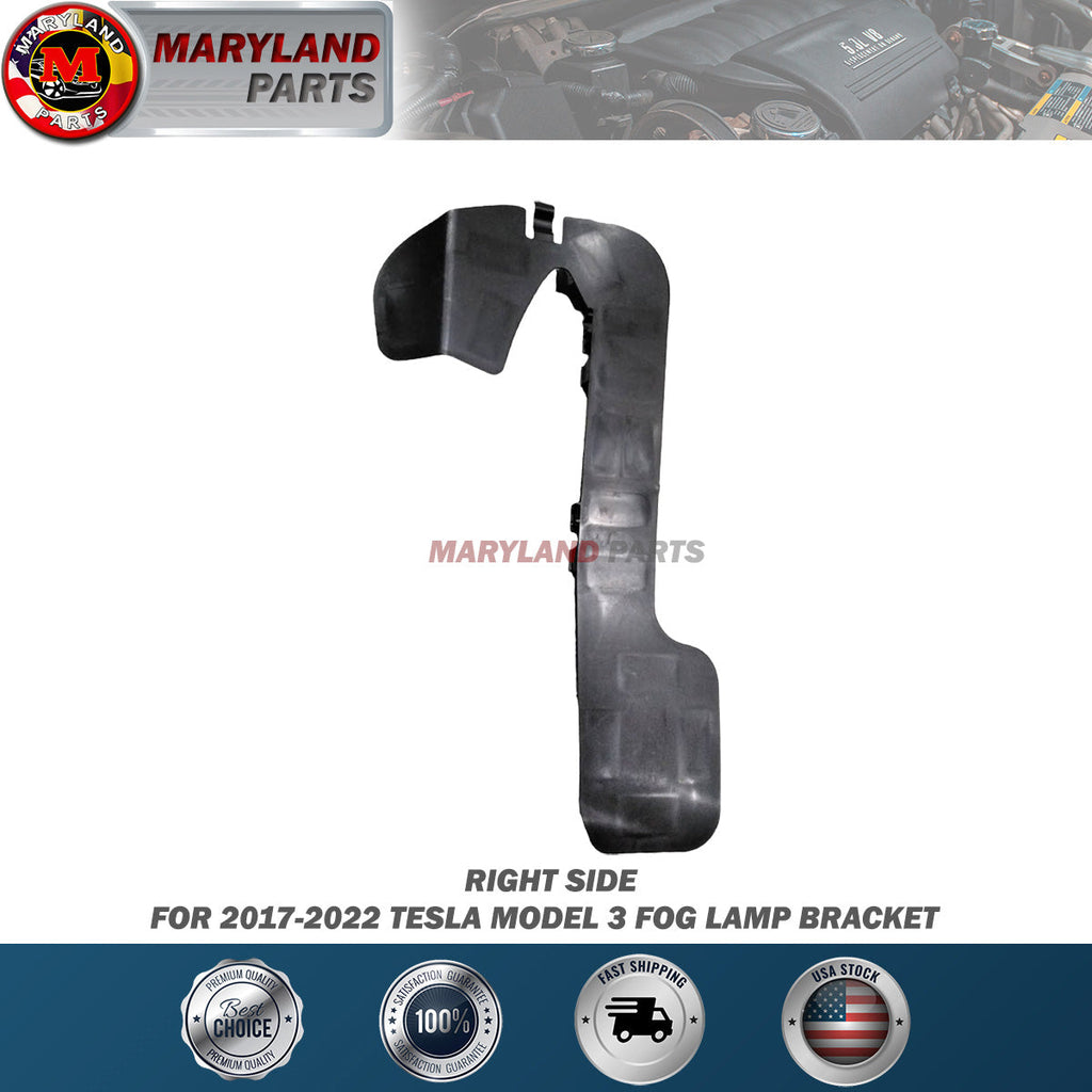 For 2017-2022 Tesla Model 3 Right Fog Lamp Bracket Passenger Side RH