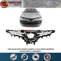For 2018 2019 2020 Toyota Camry LE XLE Front Bumper Upper Grille Assembly