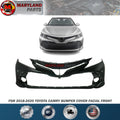 For 2018-2020 Toyota Camry Bumper Cover Facial Front
