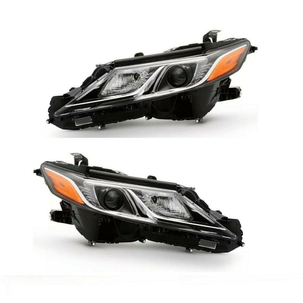 For 2018-2019 Toyota Camry Headlight L LE SE LED Headlamps Pair Left & Right