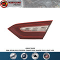 For 2018-2019 Toyota Camry SXE Passenger Side Inner RH Tail Light LED