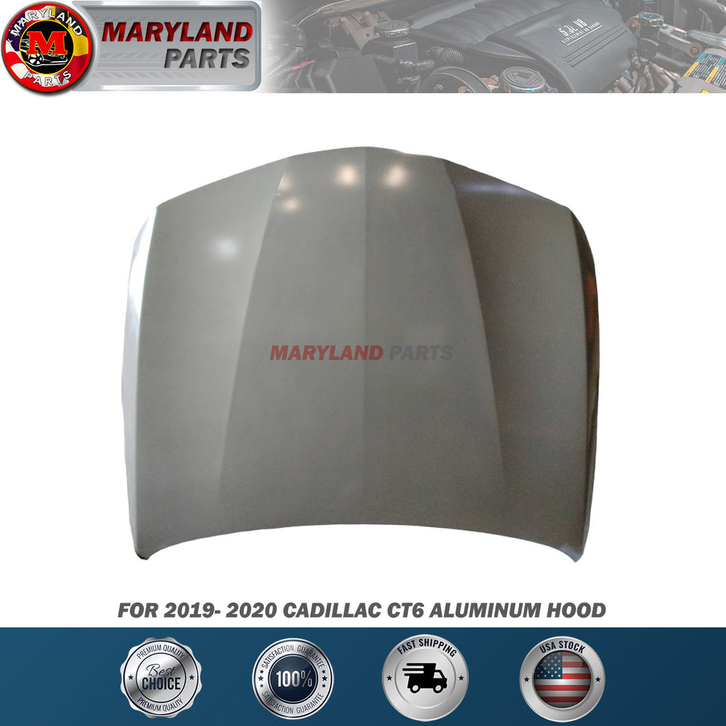 For 2019- 2020 Cadillac CT6 Aluminum Hood