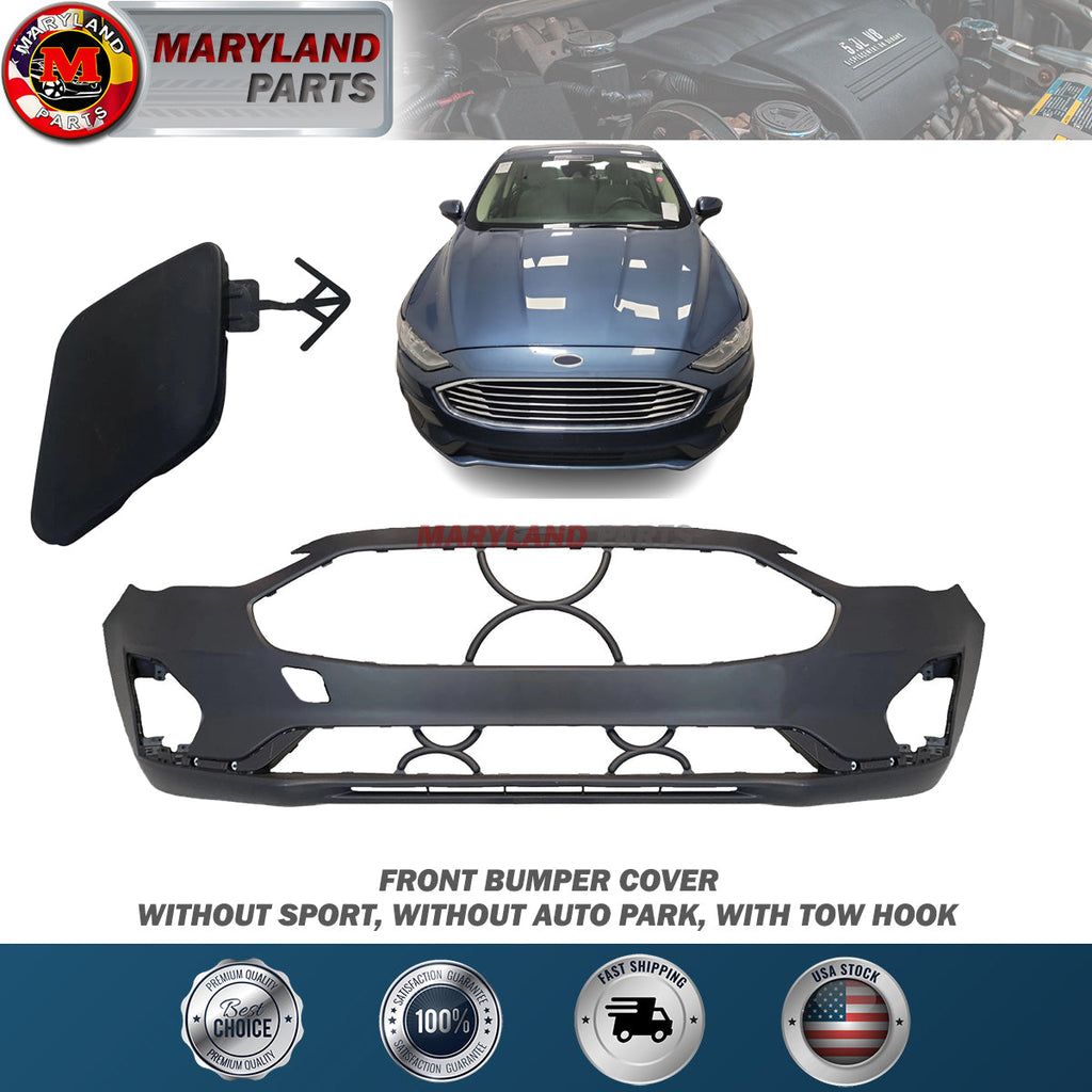 For 2019-2020 Ford Fusion FRONT BUMPER COVER