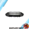 For 2019-2020 Ford Fusion Front Upper Grill Grille Chrome