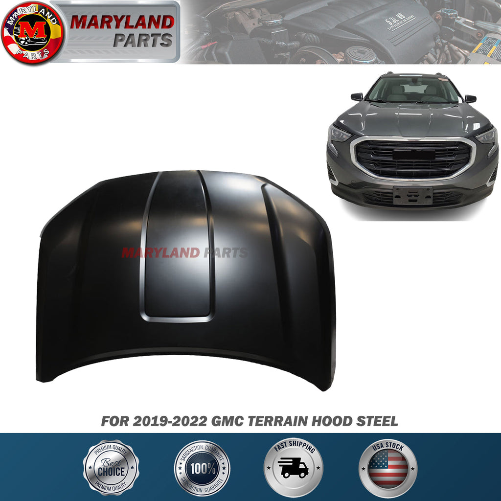 For 2019-2022 GMC Terrain Hood Steel