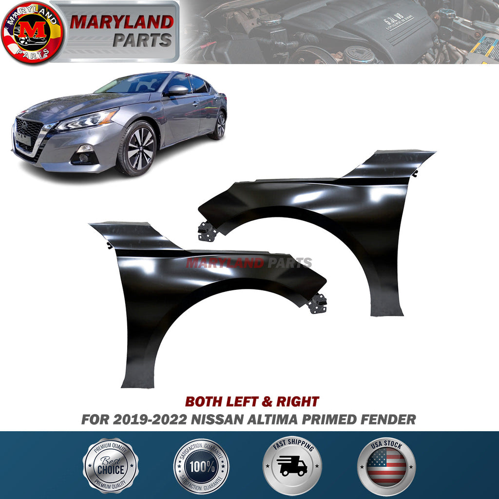For 2019-2022 Nissan Altima Both Left & Right Fenders