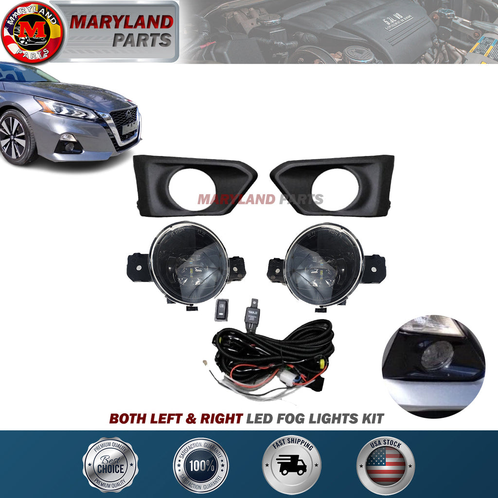 For 2019-2022 Nissan Altima LED Fog Lights Kit