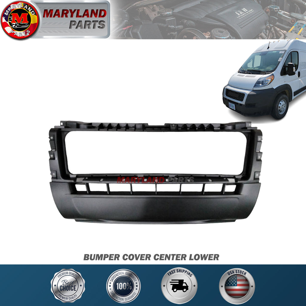 For 2019-2022 RAM Promaster Bumper Cover Center Lower