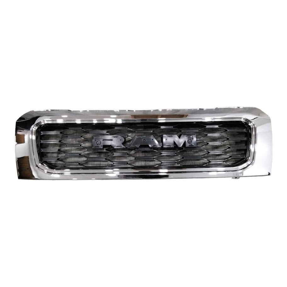 For 2019-2022 RAM Promaster Front Bumper Grille Chrome + Corner Covers