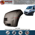 For 2019-2022 RAM Promaster Front Left Bumper Endcap Black Without Fog Lamp