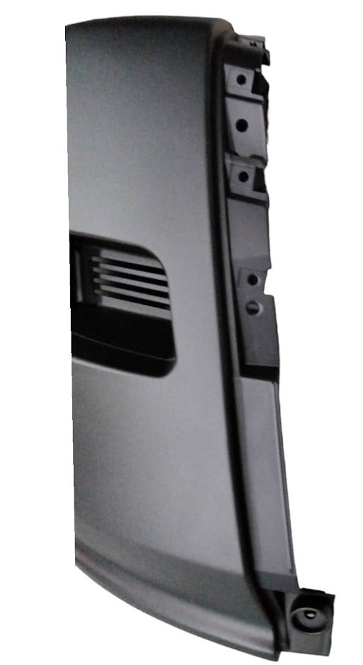 For 2019-2022 RAM Promaster Front Right Bumper Endcap Black Without Fog Lamp
