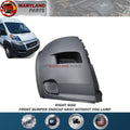 For 2014-2018 RAM Promaster Front Right Bumper Endcap Gray Without Fog Lamp