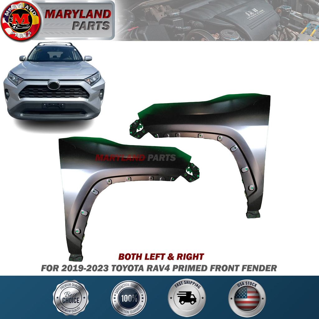 For 2019-2023 Toyota RAV4 Both Left & Right Front Fenders