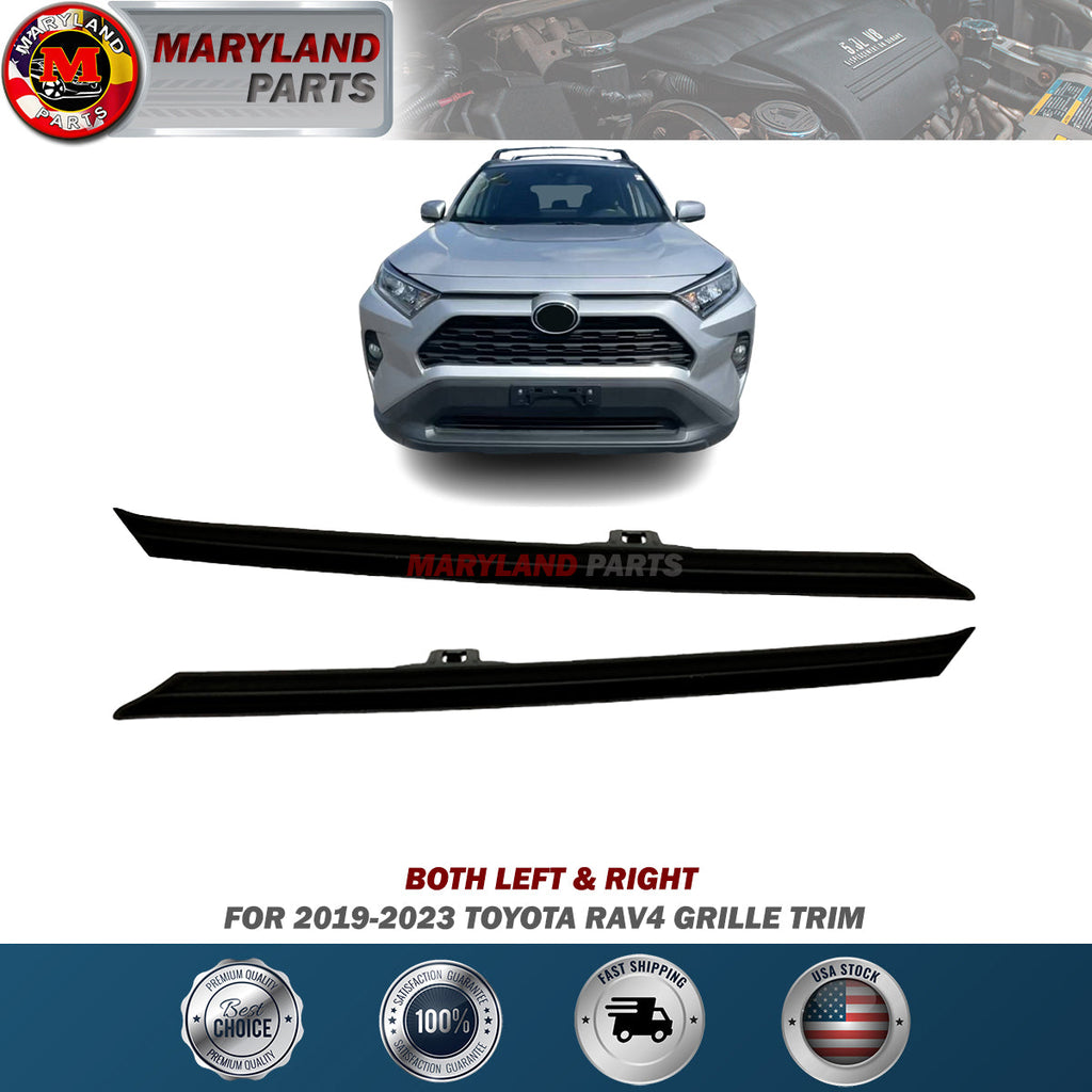 For 2019-2022 Toyota RAV4 Both Left and Right Grille Trim